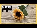 GIRASOL DE FIELTRO🌻🌻