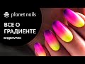 Градиент на ногтях | Полный курс градиент на ногтях от Planet Nails