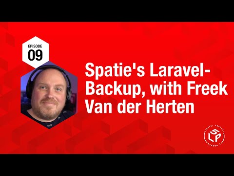 Spatie's Laravel-Backup, with Freek Van der Herten