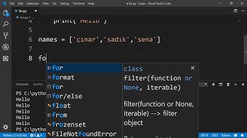 Python - For Döngüleri