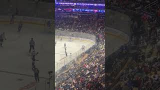 Enjoying Washington Capitals and New York Rangers Hockey Game at Madison Square Garden! (4/5/2026)