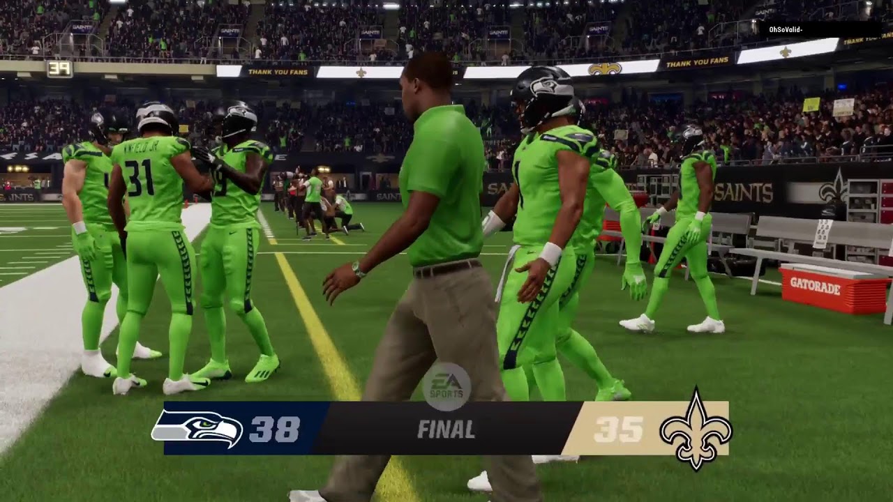 Saints vs seahawks YouTube
