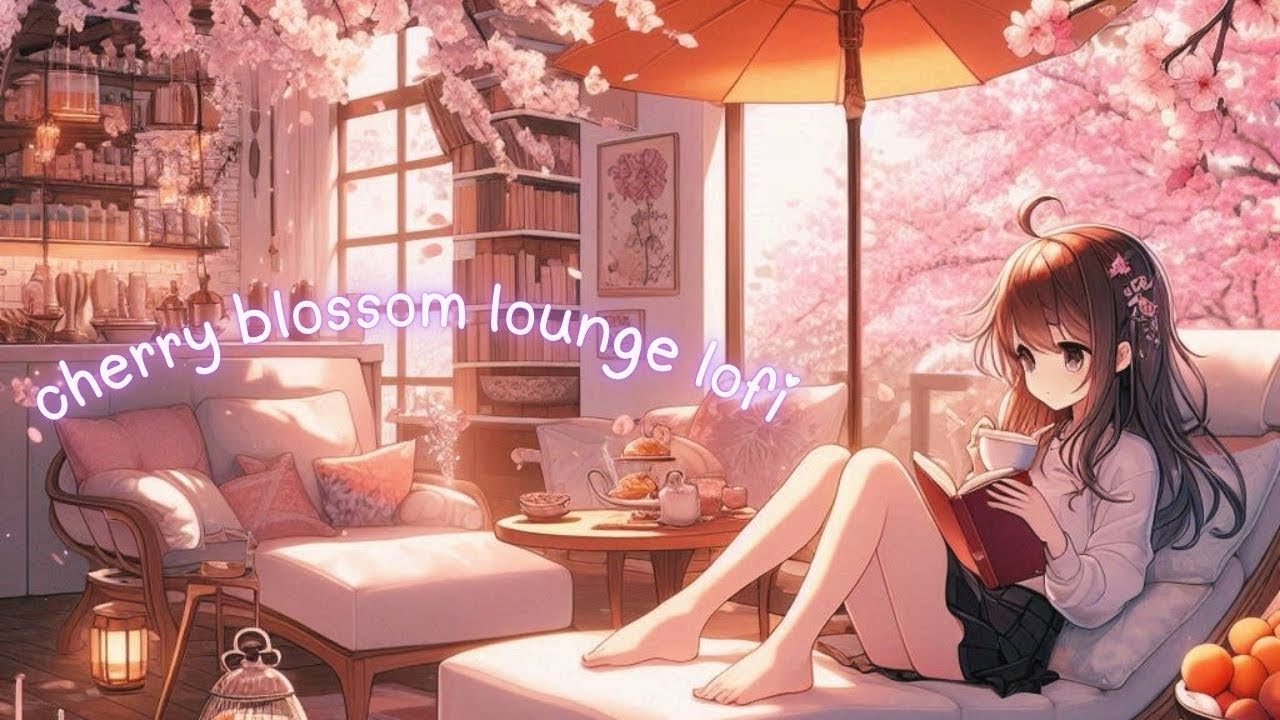 🌸cherry blossom lounge lofi [aesthetic lofi music/playlist