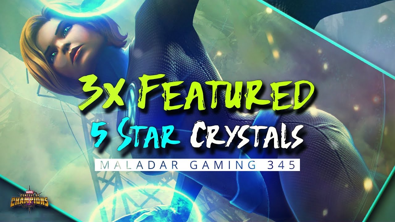 3x Featured 5 Star Crystal Opening 🎉 