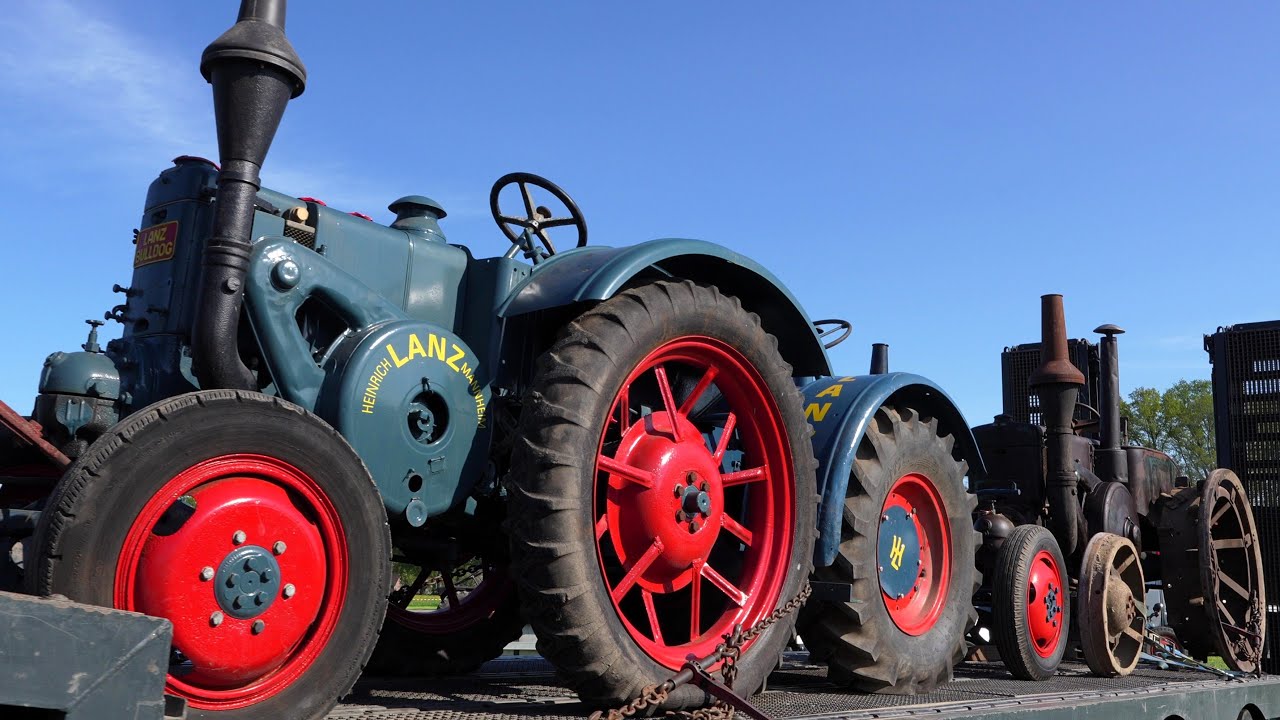 Lanz Bulldog,s und andere feine Schätze reisen an - Gloeikopdag 19.04.2025 in Achterberg NL