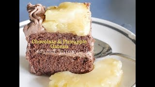Chocolate & Pineapple Gateau