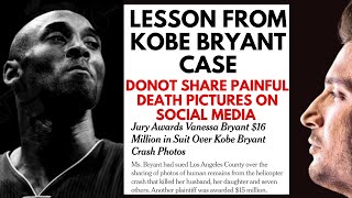 Social Media Etiquettes | DONOT Share Painful Death Pictures on Social Media | Kobe Bryant