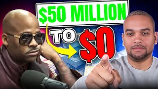 DAMON DASH SHOCKING FALL: HOW HE WENT FROM $50,000,000 FORTUNE TO ABSOLUTELY NOTHING