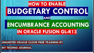 How To Enable Budgetary Control In Oracle Fusion R13 Enbrance Accounting Controlled Budget