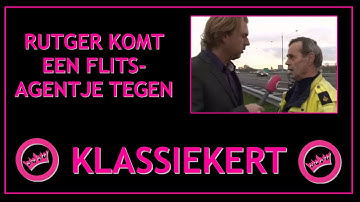 Rutger komt een FlitsAgentje tegen