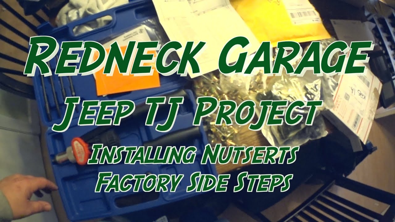 Jeep Wrangler Installing Nutserts Step Install On Frame YouTube