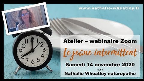 webinaire jeûne intermittent