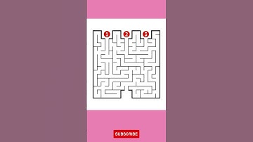 maze game to test your IQ #iqtest #maze