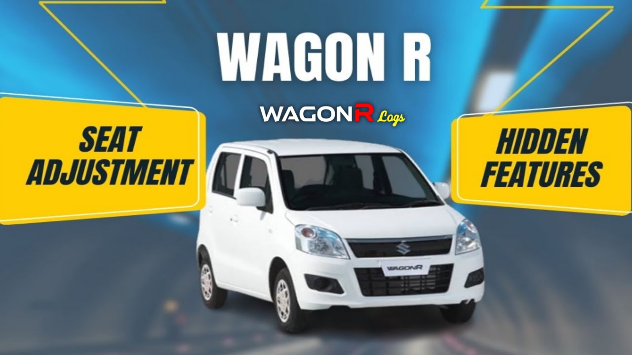 Seat Adjustment & Hidden Feature of Wagon R - YouTube