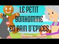 LE PETIT BONHOMME EN PAIN D'EPICES - DESSIN ANIME POUR ENFANTS - CONTES CELEBRES DU SOIR - HISTOIRES