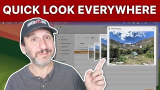 10 Places You Can Use Quick Look To Preview Files by macmostvideo 5,414 views 1 month ago 7 minutes, 45 seconds