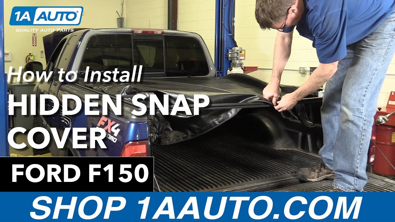 How To Replace Hidden Snap Tonneau Cover 97 04 Ford F 150 Youtube
