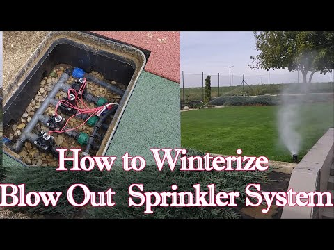 How To Winterize Sprinkler System -  How To Blow Out Your Sprinkler System