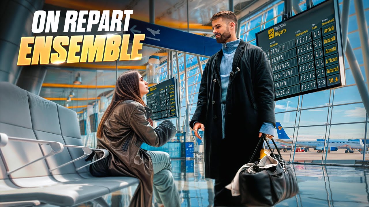 J'aborde une INCONNUE dans un AEROPORT, on rentre ENSEMBLE...