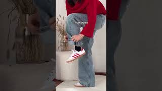 طريقة تقصير البنطلون بالاسفل دون قصه                                                            سمعها