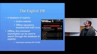 From Scanning to Exploitation: Computer Security Lectures 2014/15 S2