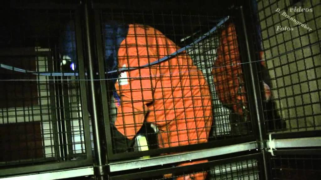 Zentrale Grubenwehr - Flammschutzübung