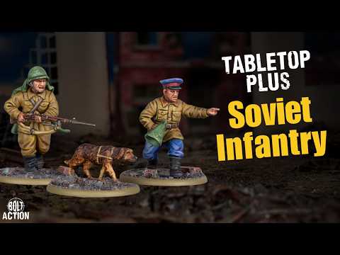 How to paint Bolt Action Soviet Infantry (fast & effective tabletop techniques)