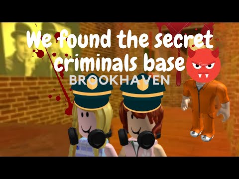 We Found The Secret Criminals Lair And Secret Lake In Brookhaven Rp Simple Sis And Games Youtube - in roblox brookhaven where is the secret criminal lair