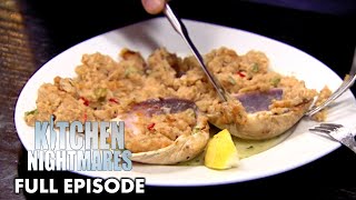 Gordon Ramsay Served Stuffed Clams Without Clams | Kitchen Nightmares