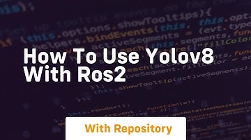 how to use yolov8 with ros2