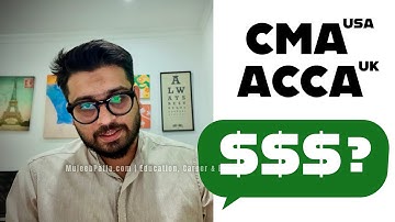 CMA (USA) vs ACCA (UK): Full Cost Breakdown, Exams, and Annual Fees Explained in INR!