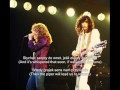 Led Zeppelin: Stairway To Heaven / Schody do nieba - translation / tłumaczenie PL