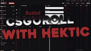 BETTING ON CSGOROLL WITH HEKTIC!