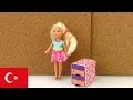 Barbie Için Küçük Oyuncak Eşya Yapımı - Küçük Oyuncak Eşyaları Nasıl Yapılır ? - DIY 