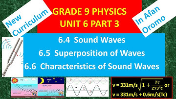 Grade 9 Physics Unit 6 Part 3 _New Curriculum_in Afan Oromo