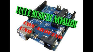 luci e musiche di natale con ARDUINO UNO