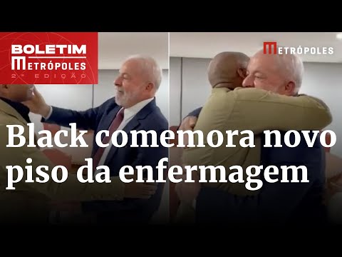 Cezar Black é convidado por Lula para assinatura do novo piso da enfermagem | Boletim Metrópoles 2º