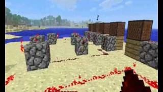 Minecraft music machine