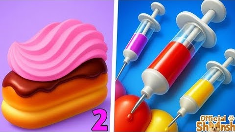 Jelly Dye VS Perfect Cream - All Levels Satisfying Walkthrough Gameplay part 3