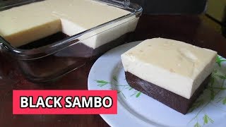 Black Sambo Recipe | How to make Black Sambo | 2 Layered jelly