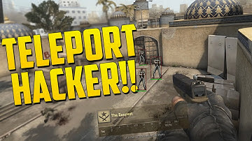 CS:GO TELEPORT HACKER! (CS:GO Overwatch Funny Moments)