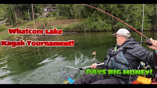 Whatcom Lake Wa, Kayak Bass Fishing Tournament!
