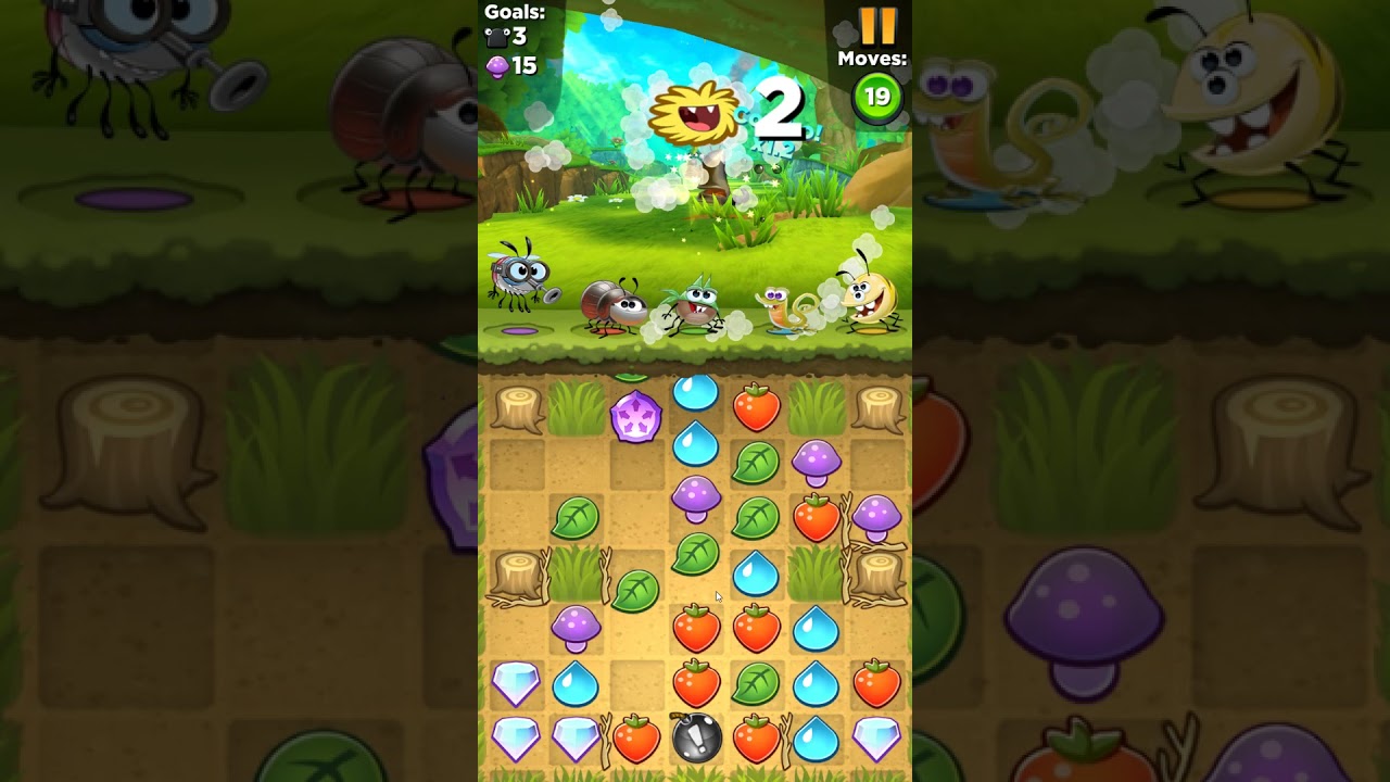 Best Fiends level 19 no boosters