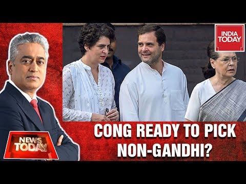 Is Congress Ready To Pick A Non-Gandhi Chief? | News Today With Rajdeep