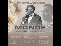 Memorial service of monde theophilus konza