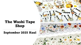 The Washi Tape Shop September 2025 Haul