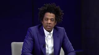 Jay-Z giving word of advice to upcoming artist