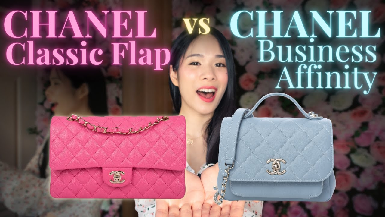 CHANEL Bag COMPARISON Small Classic Flap vs Business Affinity 