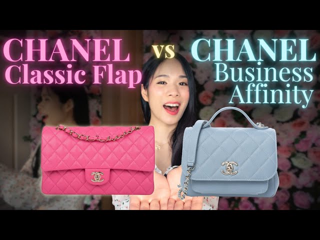 Chanel Small Business Affinity vs Chanel Rectangular Mini ( My Thoughts ,  What Fits , Mod Shots ) 