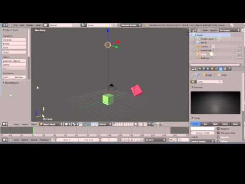 Blender 2.63a Tutorial - Getting Started - Part 2
